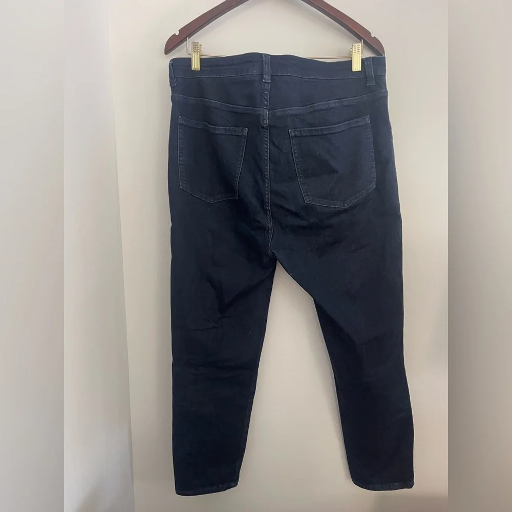 Universal Standard Seine High Rise Skinny Jeans Dark Wash Size 14